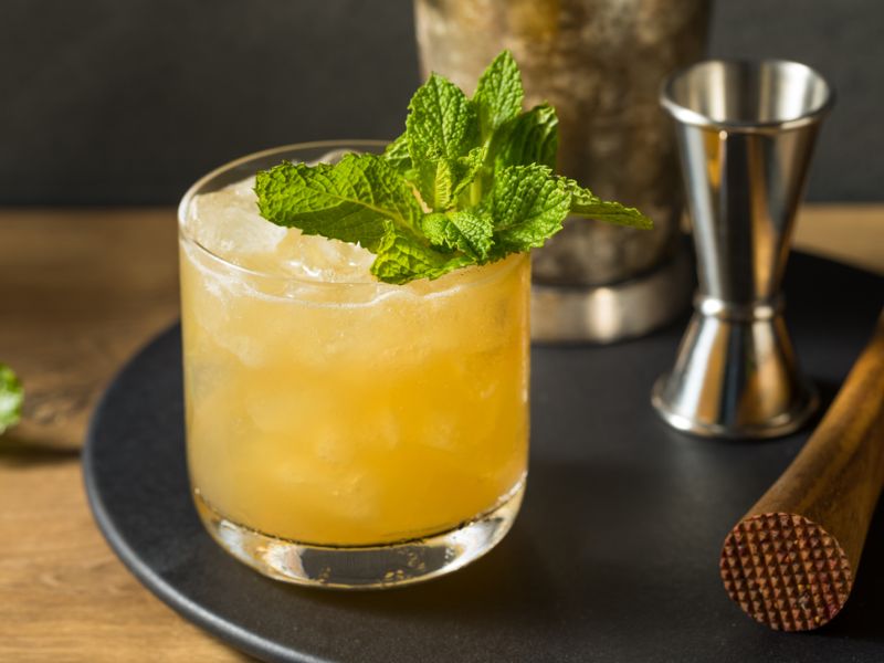 Cocktail Whisky Smash